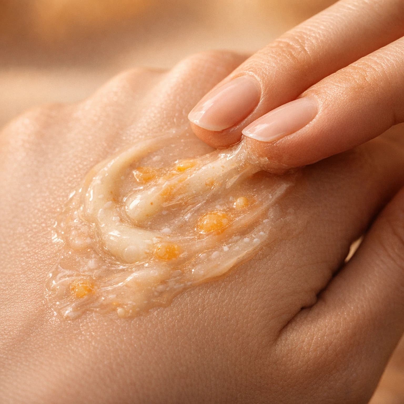 Blend the capsule cream