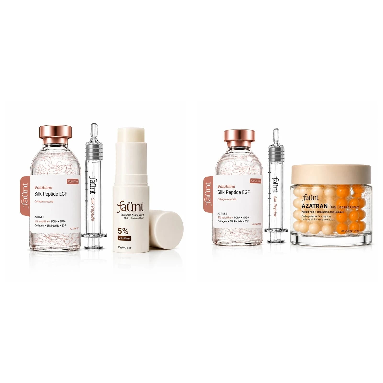 The two available skincare duo formats