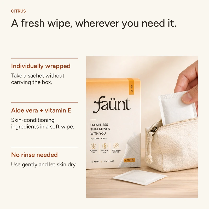 Citrus Freshness Wipes — image 2