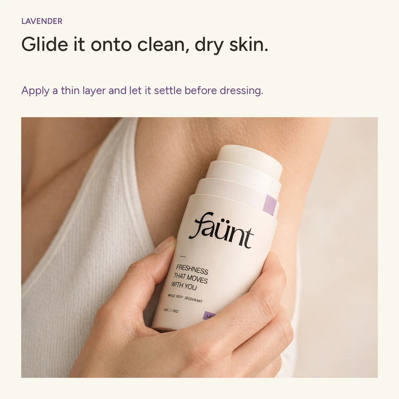 Lavender Deodorant Stick — image 3