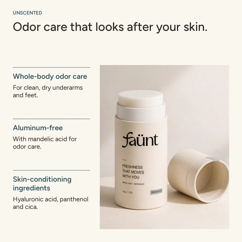 Unscented Deodorant Stick — image 2