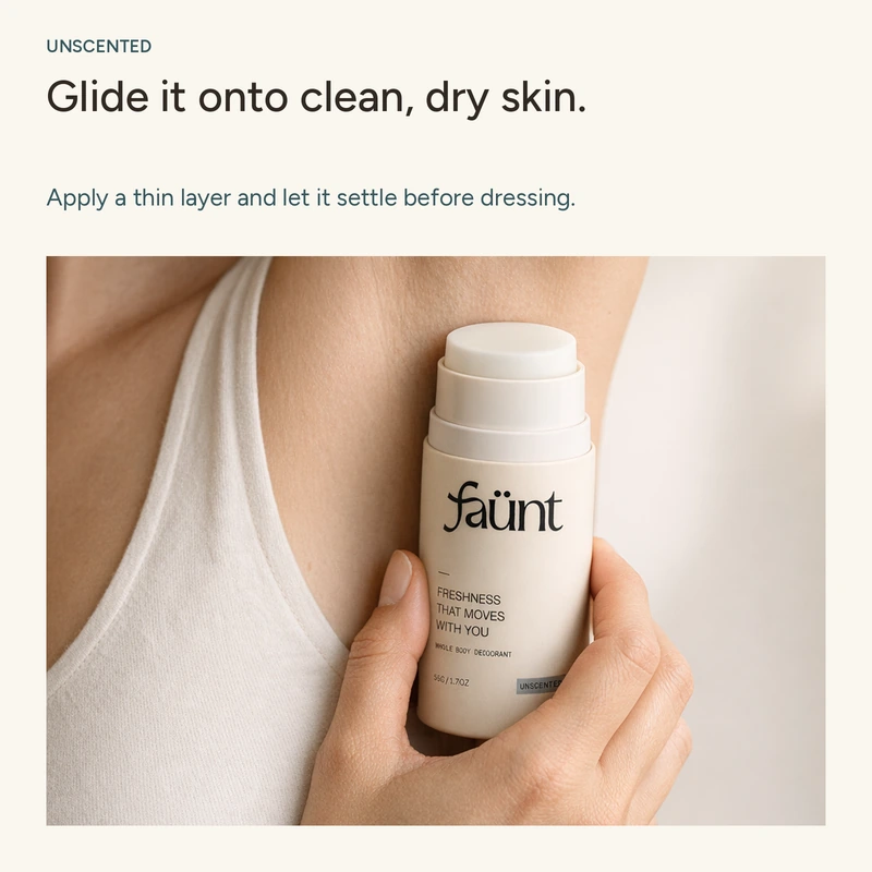 Unscented Deodorant Stick — image 3