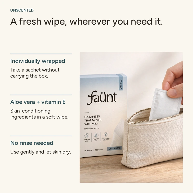 Unscented Freshness Wipes — image 2