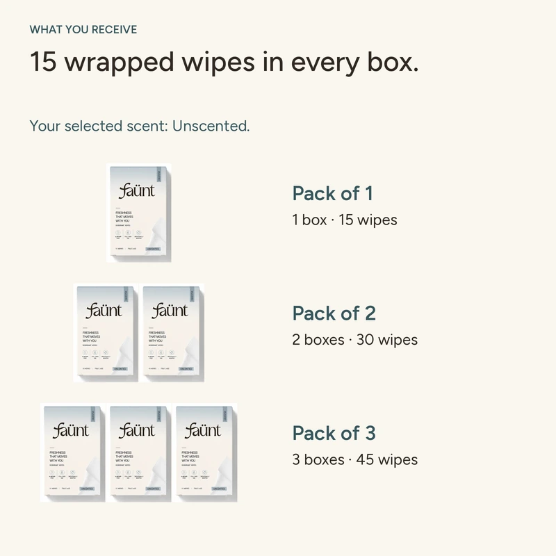 Unscented Freshness Wipes — image 8