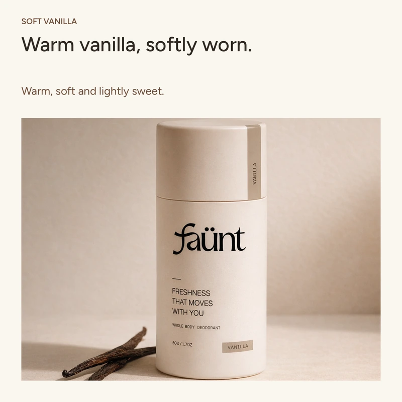 Soft Vanilla Deodorant Stick — image 5