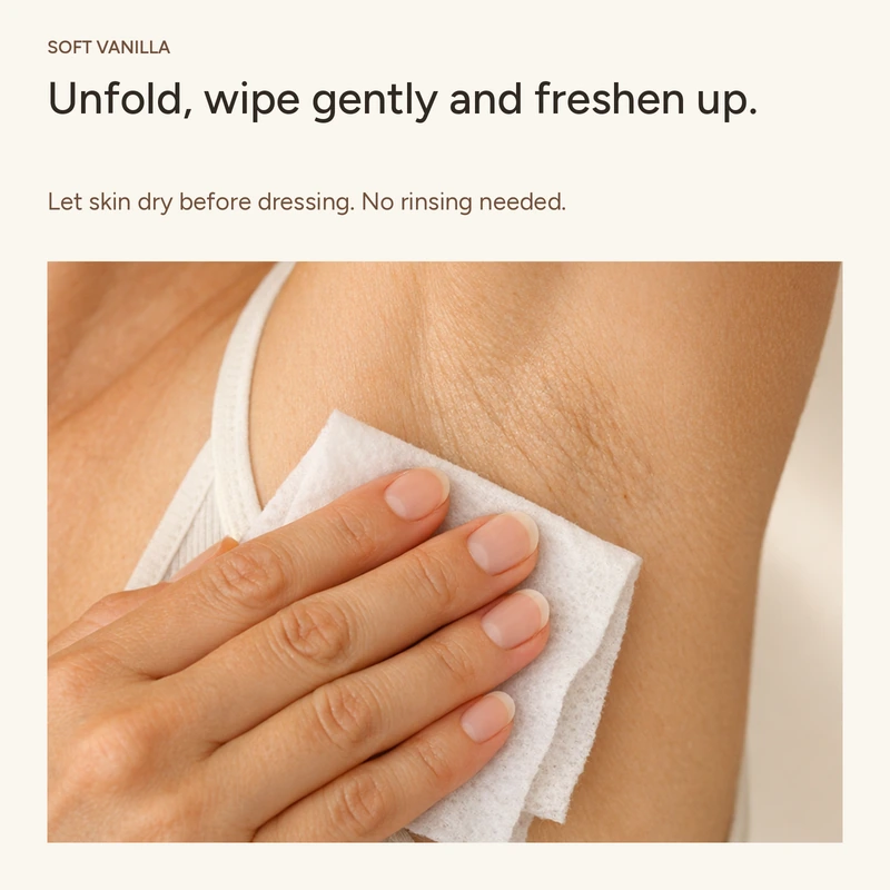 Soft Vanilla Freshness Wipes — image 3